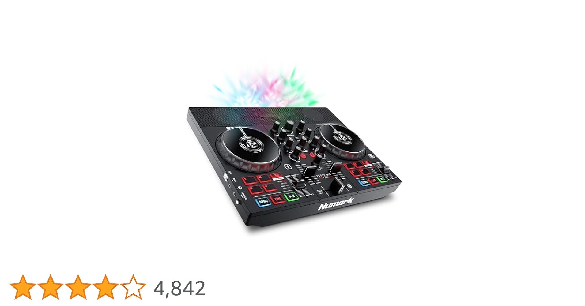 Amazon.co.jp: Numark DJコントローラー スピーカー内蔵 DJ機材