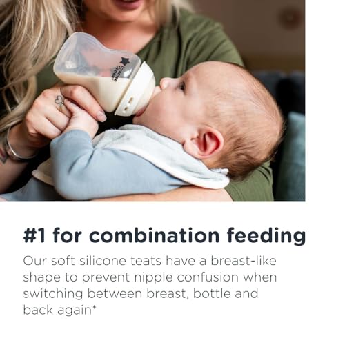 Tommee Tippee Natural Start Baby Bottles for 3m+, Pack of 4 340ml Baby Bottles - Image 3