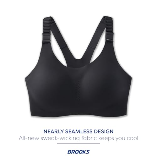 Image of Brooks Women's Racerback 2.0 Sports Bra for High Impact Running, Workouts & Sports with Maximum Support