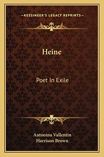 Heine: Poet In Exile
