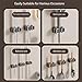 Taoxekoro 1pcs white Mop Hook Rack - No Drilling Wall Mounted, Bathroom Mop Storage Rack, Super Adhesive Broom Clip, Kitchen Cleaning Tool Organizer​