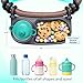 Swanoo Universal Stroller Snack Tray | Compatible With Nuna Mockingbird Bugaboo Uppababy | Stroller Bumper Bar Tray Attachment with Cup Holder | Baby Toddler Disneyland Essentials Stroller Accessories