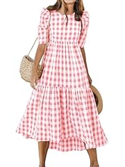 Pink White Plaid