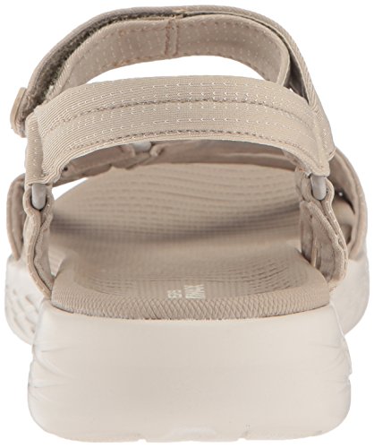 Skechers Performance Women's On-The-Go 600-Brilliancy Sport Sandal, Natural, 7 M Us #TOP2