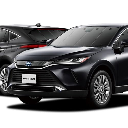 趣味職人 プライバシー サンシェード 車 新型 ハリアー 80系 ハイブリッド フルセット 専用 カーテン 車中泊 グッズ 対応 『02s-a058-sa』