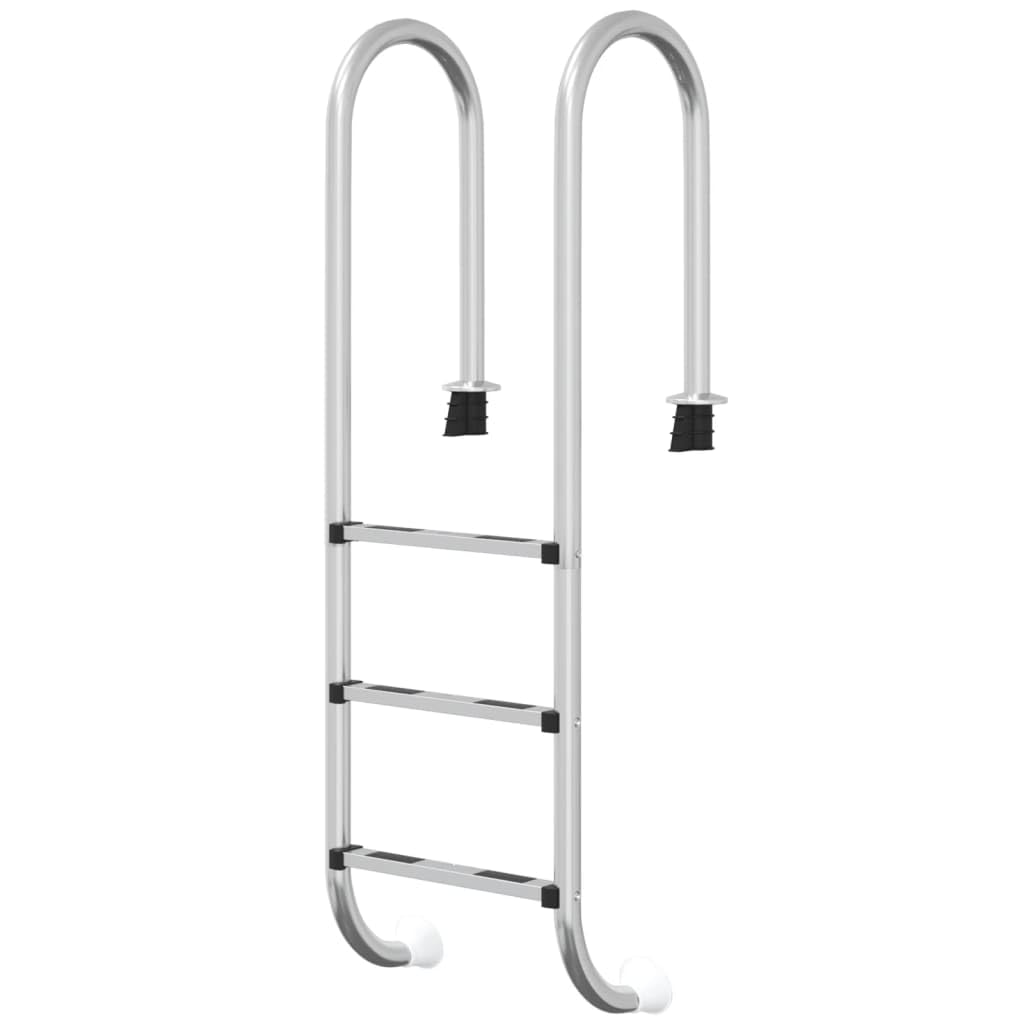 Refined Escalera para Piscina Acero Inoxidable 304 54x38x158 cm Superficies Recto