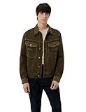 Cuello plano G-STAR 8721136008785 Chaqueta Dakota para hombre, marrón (Wren gd D23593-D491-H159), M, Marrón (wren gd D23593-D491-H159), M