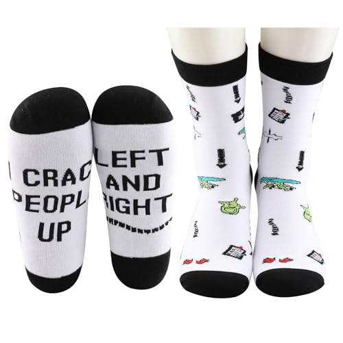 Idée cadeau chiropraticien : chaussettes à motif médical pour docteur et masseur