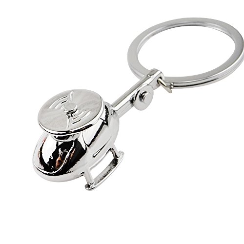 Galaxia Air Helicopter Model Keychain Gift Box Heavy Duty Car Keychain for Man and Women