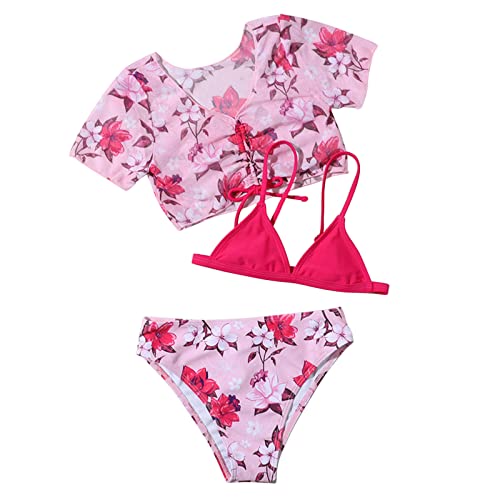 Costume Bagno Bambini Con Maniche Corte UPF 50+ - Protezione Solare E Zip Frontale - Foto 4