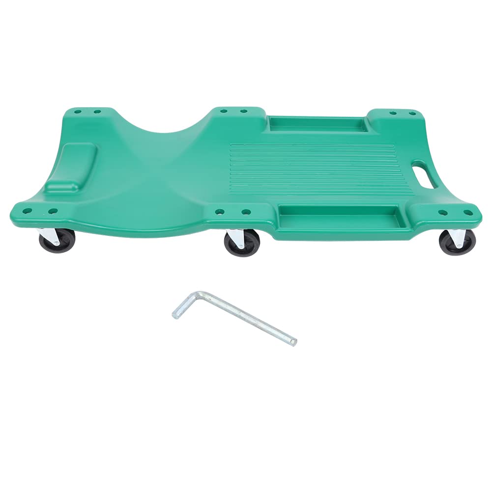 Creeper in plastica con Ruota Universale da 38 Pollici, rampicante per Riparazione Auto, rampicante per Pavimenti, rampicante per Garage, Strumento di Riparazione per