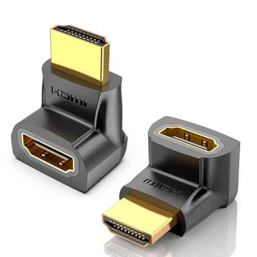 Adaptador HDMI 90° 270° Graus Macho Para HDMI Fêmea VENTION HDMI Conector Curvo Cotovelo Angular Ver
