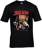 Skid Row Slave to The Grind'9Glam Rock Skidrow Dokken RATT New Black Mens T Shirt T-Shirt Black XL