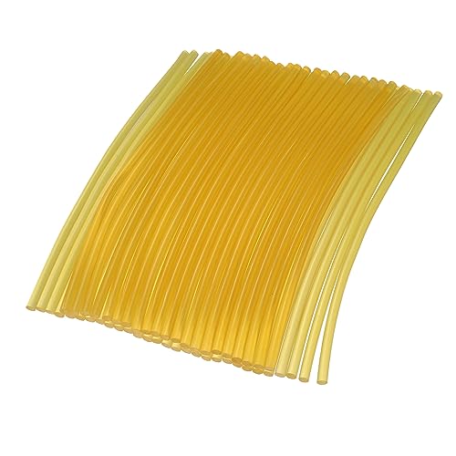 Bâton de colle thermofusible jaune pour loisirs créatifs et décoration de la maison