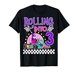 Photo Gallery rotolamento in 3 go kart racing go-kart 3 ° compleanno racing maglietta Photo Gallery rotolamento in 3 go kart racing go-kart 3 ° compleanno racing maglietta