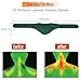 Neck Heating Pad, ARRIS Small Portable Heated Neck Wrap with Adjustable Time and Temperature Control, USB Powered Neck Pain Relief, Stiffness Relief or Postoperative Recovery Green