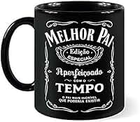 Caneca Melhor Pai (100% Preta)