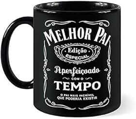 Caneca Melhor Pai (100% Preta)