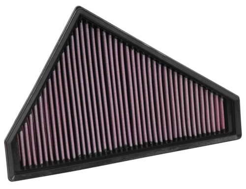 Image of K&N Engine Air Filter: Increase Power & Acceleration, Washable, Premium, Replacement Car Air Filter: Compatible with 2014-2019 JAGUAR (F-Type), 33-3021