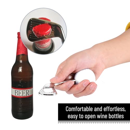 Set di Accessori Per il Vino, Cavatappi a Forma di Golf Vino Rosso Apri Bottiglia di Birra Utensili per Apertura di Sughero