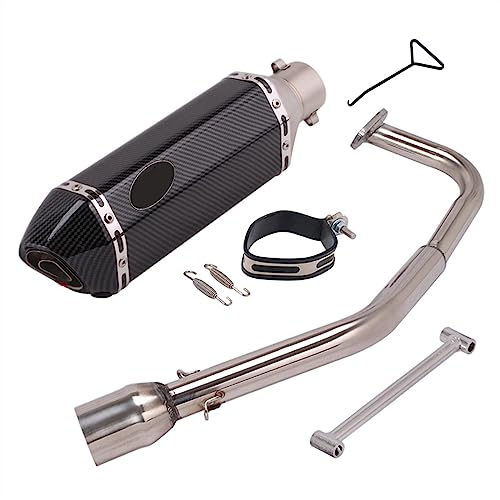 Systèmes Complets D'échappement SH125 Front Link Pipe Moto Silencieux SH150i