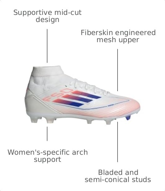 Image of Adidas Womens F50 League Mid Top Firm /Multi Ground