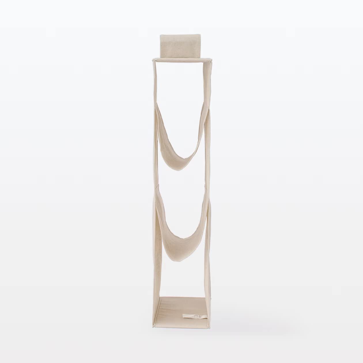 MUJI 12373261 Bag Holder, Width 5.9 x Depth 13.8 x Height 27.6 inches (15 x 35 x 70 cm),