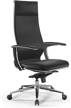 Atom Ofis Samurai Infinity S Siyah Y netici Makam Koltu u, Ergonomik  elik G vde, Ayarlanabilir,  ri
