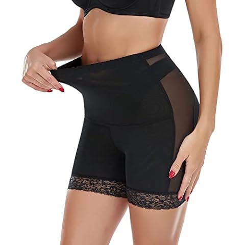 Figninget Control Underwear Women Hip Enhancer Hip Pads Shapewear Shorts High Waist Tummy Control Pants Hip Enhancer Shapewear for Women Hip Pads Shapewear Control Pants Black M Cover