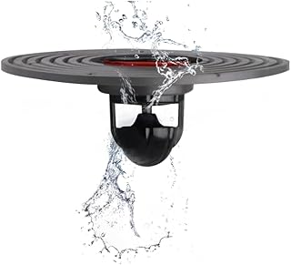 Shower Floor Drain Backflow Preventer Large Caliber Variable Diameter Sealing Gasket One Way Drain Valve Fast Drainage Shower Plug Insert Drain Plug,Suitable for Caliber 1.46"-3.9"