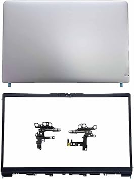 Replacement Laptop Cover for Lenovo IdeaPad 1 15ADA7 1 15AMN7 5CB1F36621 | Replacement Laptop LCD Cover Back Rear Top Lid Bezel Hinges for Lenovo IdeaPad 1 15ADA7 1 15AMN7 5CB1F36621 Silver