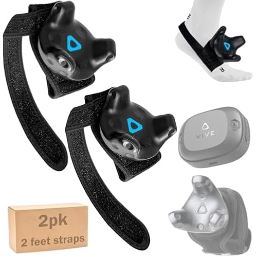 Feet Straps - Vive Trackers Straps for HTC Vive 3.0, 2.0, Ultimate & Tundra