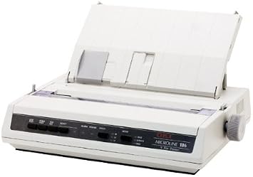 Amazon.com: MICROLINE 186 PRINTER - B/W 