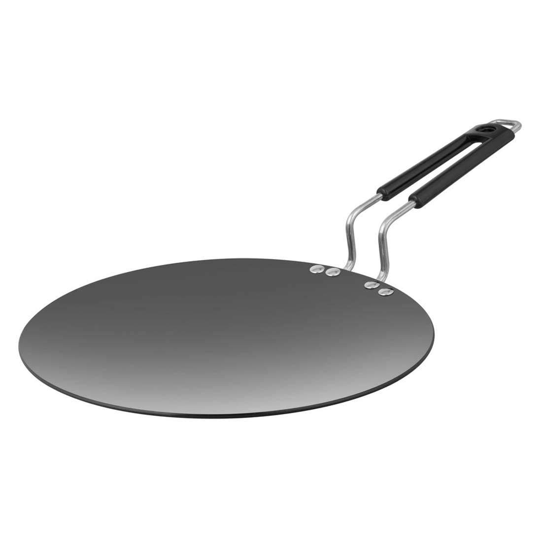 Buy DSM Iron Tawa for Roti/Chapati with Steel handle10 Inches (25 CM