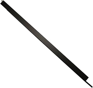 Amig - Zugluftstopper | Energieeinsparung im Winter & Sommer | Verhindert Insekten & Staub | Automatischer Mechanismus | Anpassbar für Türbreite, Schwarz, 820 mm, Aluminium