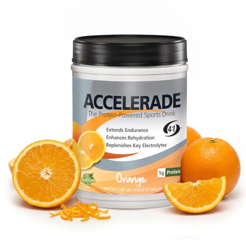 Accelerade PacificHealth Hydration Drink Mix, Orange, 30 Servings
