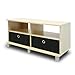 Produktbild Furinno Andrey Entertainment Center mit Schubladen, Dampf Buche/Braun, 96 (Breite) x 48.3 (Höhe) x 39.6 (Tiefe) cm