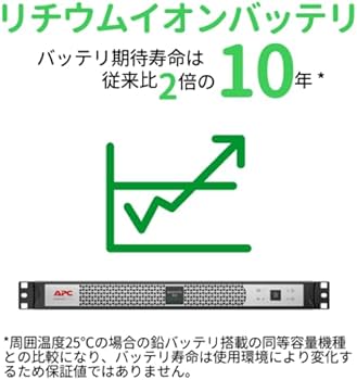 Amazon.co.jp: APC 高機能 無停電電源装置 400VA/400W SCL400RMJ1U