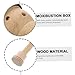 Ipetboom Wooden Moxa Hole Portable Moxibustion Holder for Moxa Sticks for Heat Therapy and Soreness Relief at Home
