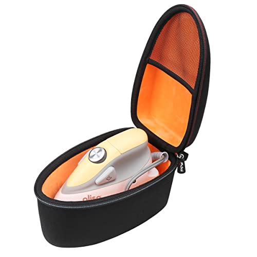 Mchoi Hard EVA Travel Case Fits for Oliso M2 Pro Mini Project Iron, Travel Mini Irons Case with Mesh Pocket Fits for Solemate and Accessories