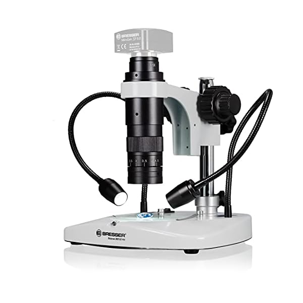 Bresser Mikroskop DST-0745 Zoom 0,7X–4,5X für Digitale Mikroskop- und Ultramakro-Aufnahmen mit C-Mount-Kameras bis 1/2…