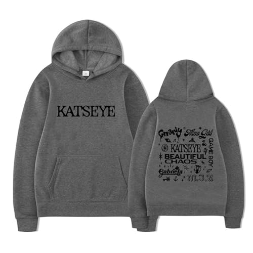 Sweat à capuche Katgirls, hoodie unisexe style Y2K streetwear avec Sophia et Manon