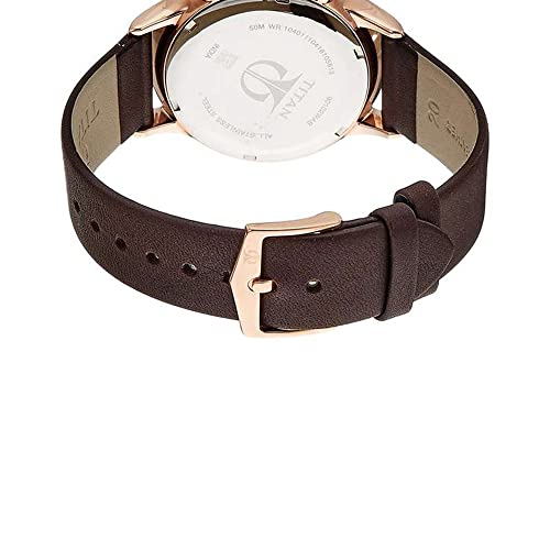 Titan Classique Analog White Dial Men's Watch NM90102WL01/NN90102WL01/NP90102WL01/NQ90102WL01 - Image 2