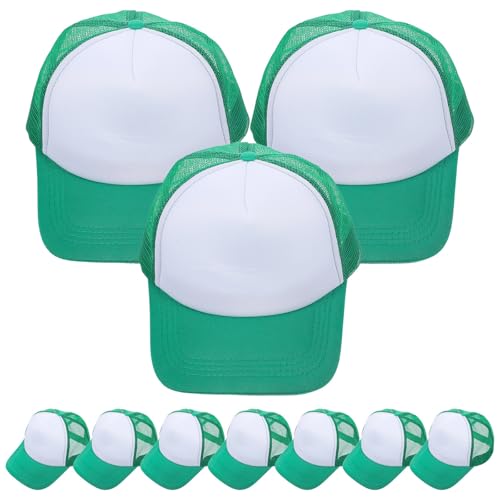 Gorra de béisbol de malla blanca para senderismo y uso diario personalizado