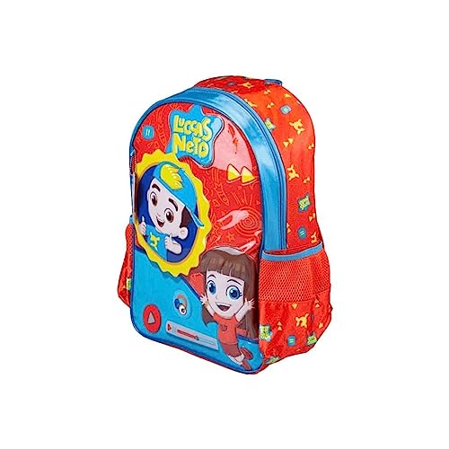 Clio Mochila Escolar Luccas Neto G, Multicores