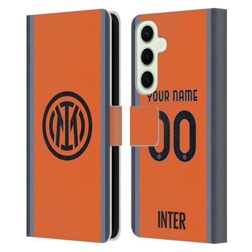 Coque Samsung S25 Plus Inter Milan personnalisable en cuir