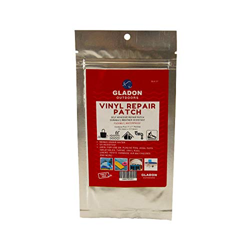 Gladon Outdoors Vinyl Repair Patch Kit - 4 Pack