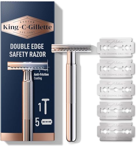 Rasoir de sûreté King C. Gillette et tondeuse barbe électrique PRO haute précision - 2