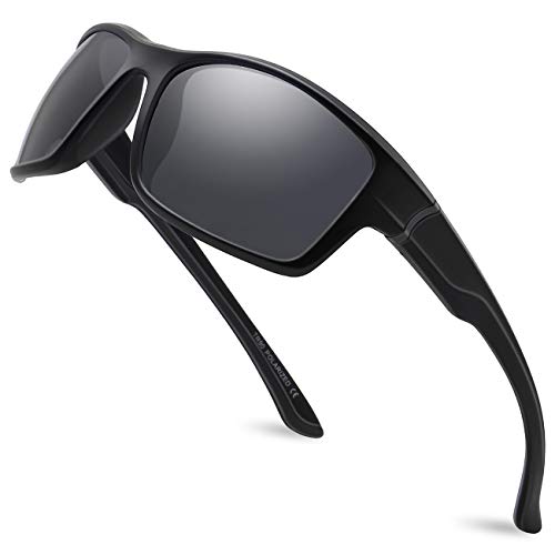 MAXJULI Polarized Sports Sunglasses for Men Women for Running Fishing Driving MJ8014