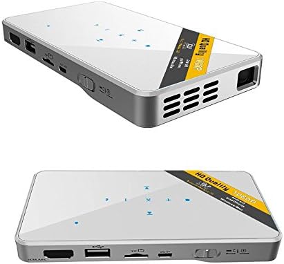 FreyrRay Pico DLP 3D Wifi Projector 1080P 200 Lumens Full Hd Miracast Airplay Cinema With USB HDMI Portable Multimedia for Video Movie Game Business Home Theater